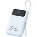 Mcdodo Power Bank MC-3254 10000 mAh, 22,5 W, for lys (blå)