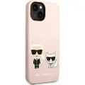 Karl Lagerfeld Klhmp14msskci Iphone 14 Plus15 Plus 6.7 Silicone Karl&choupette Telefondeksel