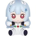 Good Smile Company Neon Genesis Evangelion Re:zero Evangelion Huggy Good Smile Chibi Rei Ayanami: Langt Hår Versjon Mini Figur 7 Cm