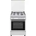 Vitrokitchen Cb60bn 60x60 Cm Gasskomfyr Med Ovn 4 Brennere