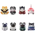 Megahouse Naruto Shippuden Mega Katt Prosjekt Samlefigur Nyaruto! Fjerde Store Ninja-krig Assortert 3 Cm 8 Enheter