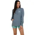 Salty Crew Queen Palm Tech Hoody Utslettsdrakt Med Lange Ermer