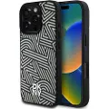 DKNY Pu Leather Crosswalk Pattern Magsafe Iphone 16 Pro Telefondeksel