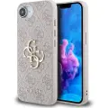 GUESS iPhone 16e 4G Big Metal Logo Hybrid-deksel - Rosa