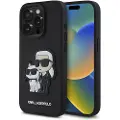 Karl Lagerfeld Pu Saffiano Karl And Choupette Iphone 15 Pro Telefondeksel