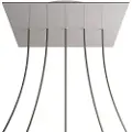 Creative Cables Stål Kroq405lf109 Xxl Rose-one Sett Med Firkantede Satinroser