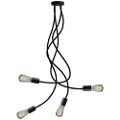 Creative Cables Med Bulb Flex 90 Artikulert Taklampe Med Diffust Lys Med St64 Led-pære-