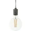 Creative Cables Textile Knurled Aluminum 1.2 M Pendellampe