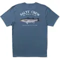 Salty Crew Striper Kortarmet T-skjorte