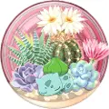 ICables 2 Bulbasaur Terrarium 112661 telefonholder og stativ - lisens