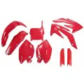 Ufo Honda Crf 250r 2006-2007 Hokit105f-070 Fork Protectors & Plastsett