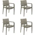 Skye Decor Hanah HomeStolsett (4 deler) - Specto LargeGråSpisestolerFra Homeroom