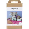 Adlibris DIY Kit Amigurumi, Ku, beige, mint, 1 pk.