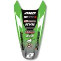 One Industries Kawasaki Kx250f 04-05 Rear Fender Grafisk Sett