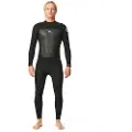 Rip Curl Omega 4/3 Mm Gb Steamer Langarmet Neopren-drakt Med Glidelås På Ryggen