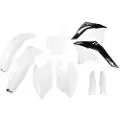 Ufo Kawasaki Kxf 250 2008-2008 Kakit210f-047 Fork Protectors & Plastsett