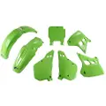 Ufo Kawasaki Kx 250 1990-1991 Kakit188f-026 Fork Protectors & Plastsett