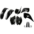 Ufo Kawasaki Kx 125/250 2003-2003 Kakit230f-001 Fork Protectors & Plastsett