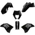 Polisport Off Road Full Ktm Exc/exc-f/xc-w/xc-fw (08-11) Negro 91458 Plastsett