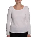 IQ-UV Uv Wave O Neck Rashguard Med Lange Ermer Til Dame