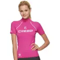 Cressi Spa 2024 Rashguard Med Korte Ermer Til Dame