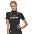 Cressi Spa Diving 2024 Rashguard Med Korte Ermer Til Dame