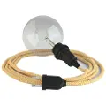 Creative Cables Rz10 Zigzag 5 M Hengelampe For Lampeskjerm