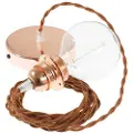 Creative Cables Tc23 Diy 50 Cm Hengelampe Pendel For Lampeskjerm