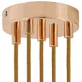Creative Cables Krm575fraterm Metall Sylindrisk Lampe Takrosett Kit