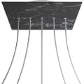 Creative Cables Kroq405lf104 Xxl Rose-one Square Marquina Marmor Rose Sett
