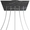 Creative Cables Krovnq405lf104 Xxl Rose-one Kvadratisk Marquina Marmor Rose Sett