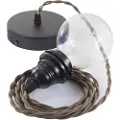 Creative Cables Tc13 2 M Hengelampe Pendel For Lampeskjerm
