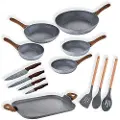 San Ignacio Daimiel Stekepanne-og Knivsett 13 Enheter