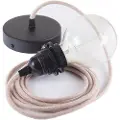Creative Cables Rd71 Zigzag 50 Cm Hengelampe Pendel For Lampeskjerm