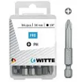 Witte Ph 4 Phillips Kryssformet Skrutrekkerbits 5 Enheter