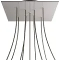 Creative Cables Stål Krovnq409xf109 Xxl Rose-one Sett Med Firkantede Satinroser