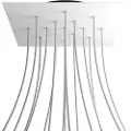Creative Cables Krovnq4015f102 Xxl Rose-one Square Matte White Rose Kit