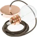 Creative Cables Rn04 Diy 50 Cm Hengelampe Pendel For Lampeskjerm