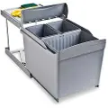 Emuca 8038221 2x7.5l Resirkuleringsbeholder