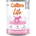 Calibra Life Can Puppy And Junior Kylling Og Ris 6x400g Hundemat