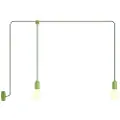 Creative Cables Med Bulb F-snake Eiva Ip65 Utendørslampe Med 2 Lyskilder Og Rosett