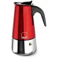 Ibili Moca Rosso Kaffetrakter 10 Kopper