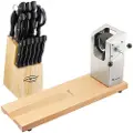 Bergner Rustfritt Stål Masterpro Collection Skinkepakke Og Knivsett 15 Enheter