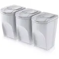 Keden Sortibox Sett Med 3 Resirkuleringsbøtter 3x35l