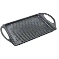 Supreme Støpt Aluminium Stripet Steinplate 38x28 Cm