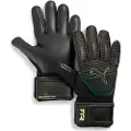 Puma FUTURE Match NC Football Goalkeeper Gloves, Accessories, Black/Green Terrain/Fizzy Light, 4