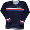 Rusty Stitches Flattrack Stripes Langarmet T-skjorte