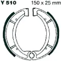 EBC Water Grooved Series Organic Y510g Bakre Bremsekloss