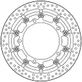 Moto-Master Halo Kawasaki 116095 Foran Bremseskive