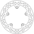 Moto-Master Halo Suzuki 110483 Bakre Bremseskive